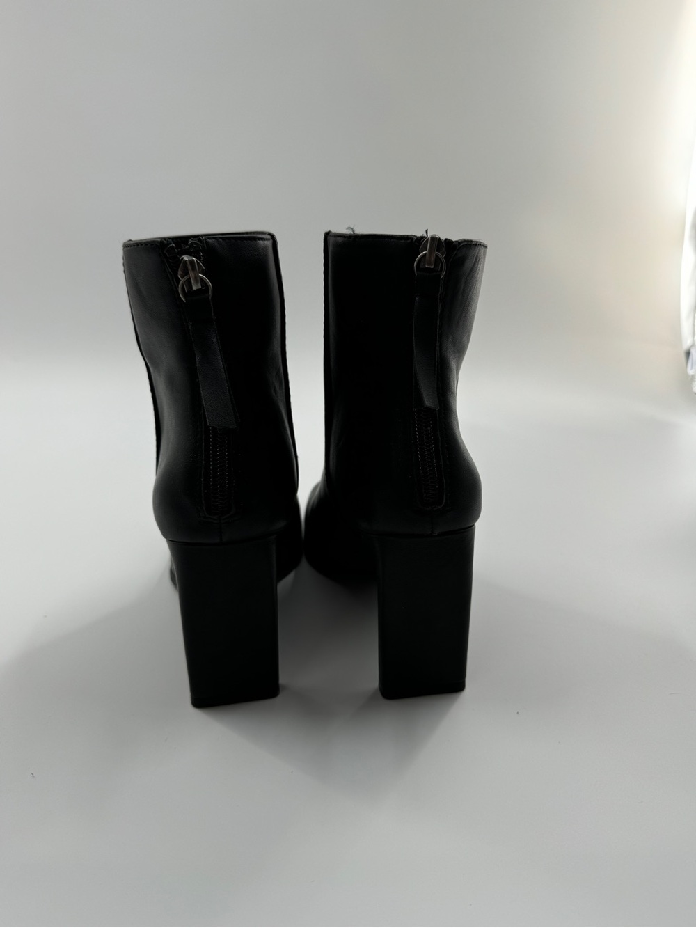 MIA Black Heeled Ankle Boots – Women’s Size 8 - Picture 4 of 6